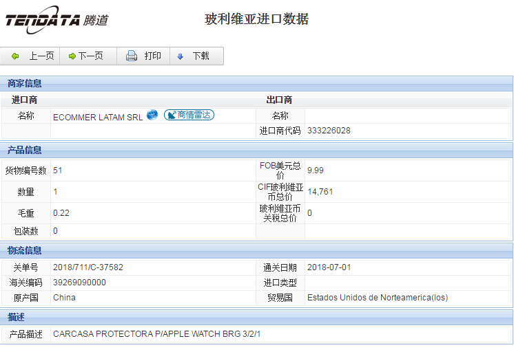 海关数据,进出口数据,进口数据,EVO视讯官网,贸易,玻利维亚